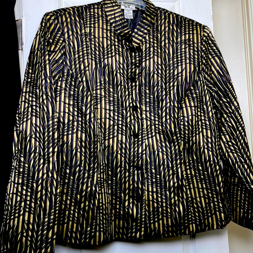 J.B.S. Ltd Plus 3XL women’s silk blazer